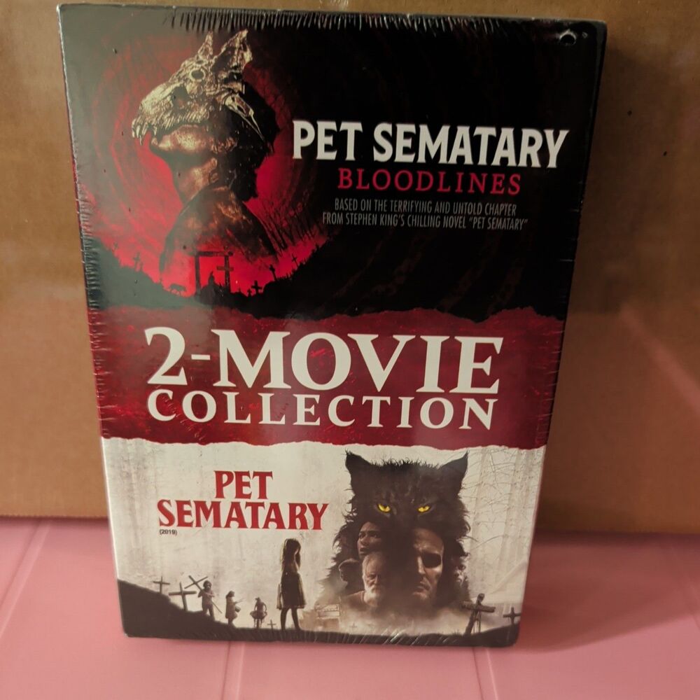 Pet Sematary Bloodlines 2-Movie Collection (DVD) Sealed - M 6